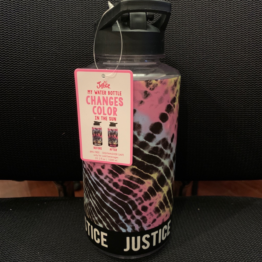 Justice Water Bottle